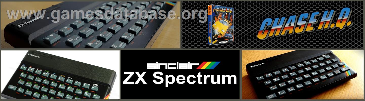 Chase H.Q. - Sinclair ZX Spectrum - Artwork - Marquee