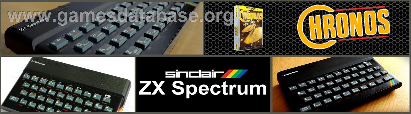 Chronos: A Tapestry of Time - Sinclair ZX Spectrum - Artwork - Marquee