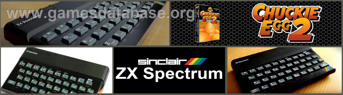 Chuckie Egg II - Sinclair ZX Spectrum - Artwork - Marquee