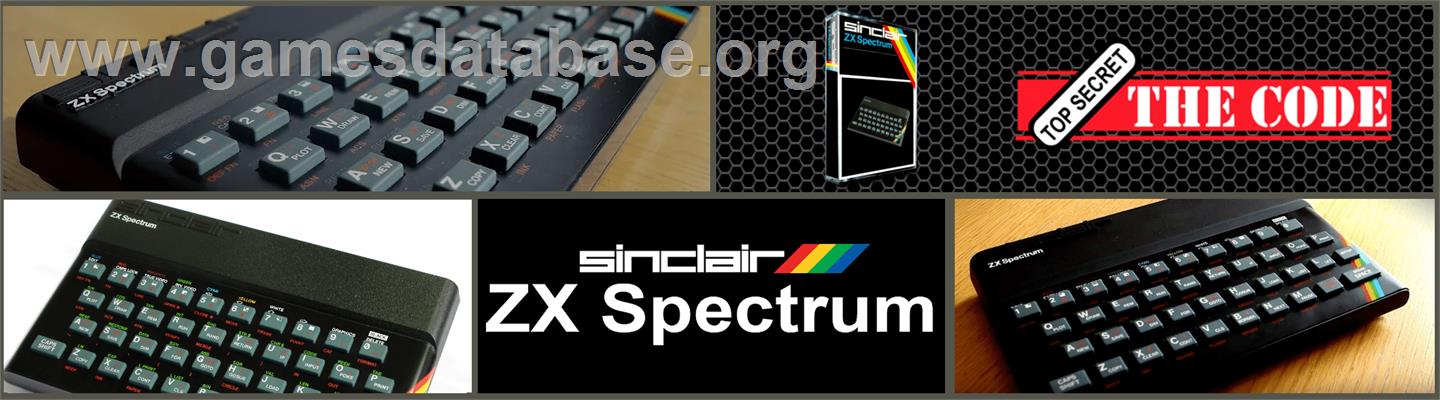 Code - Sinclair ZX Spectrum - Artwork - Marquee