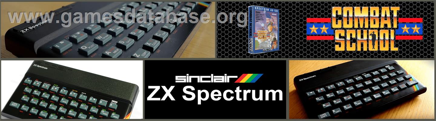 Combat School - Sinclair ZX Spectrum - Artwork - Marquee