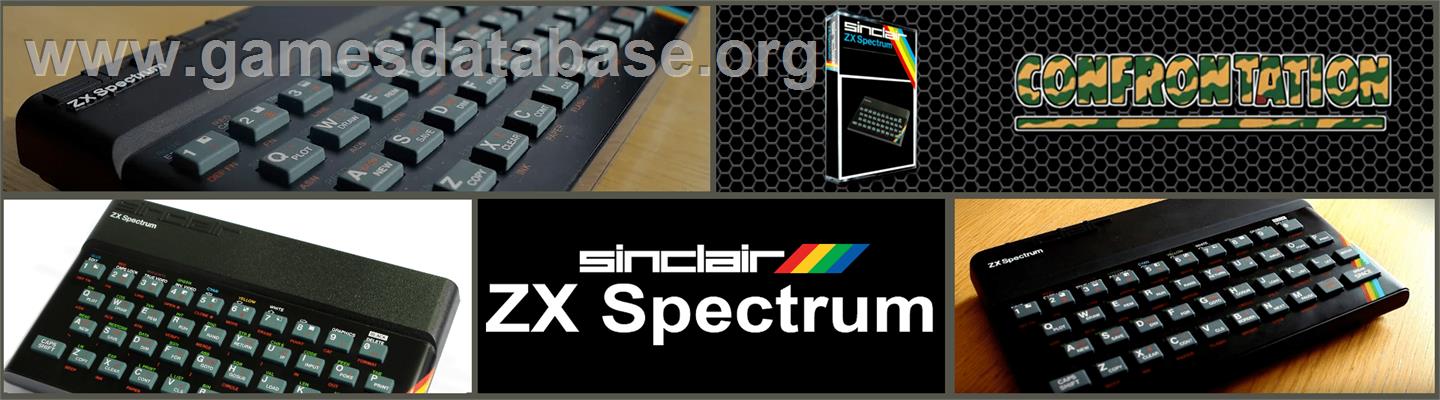 Confrontation - Sinclair ZX Spectrum - Artwork - Marquee