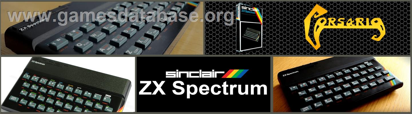 Corsarios - Sinclair ZX Spectrum - Artwork - Marquee