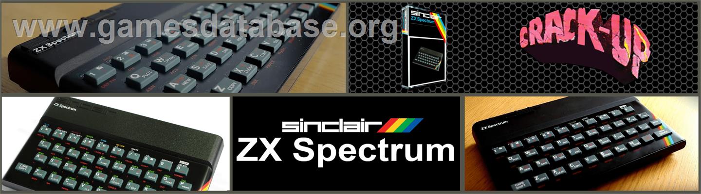 Crack-up - Sinclair ZX Spectrum - Artwork - Marquee
