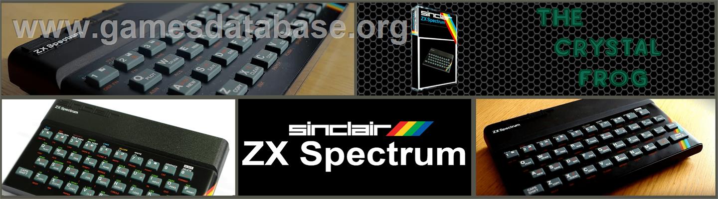 Crystal Frog, The - Sinclair ZX Spectrum - Artwork - Marquee