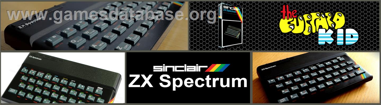 Custard Kid, The - Sinclair ZX Spectrum - Artwork - Marquee