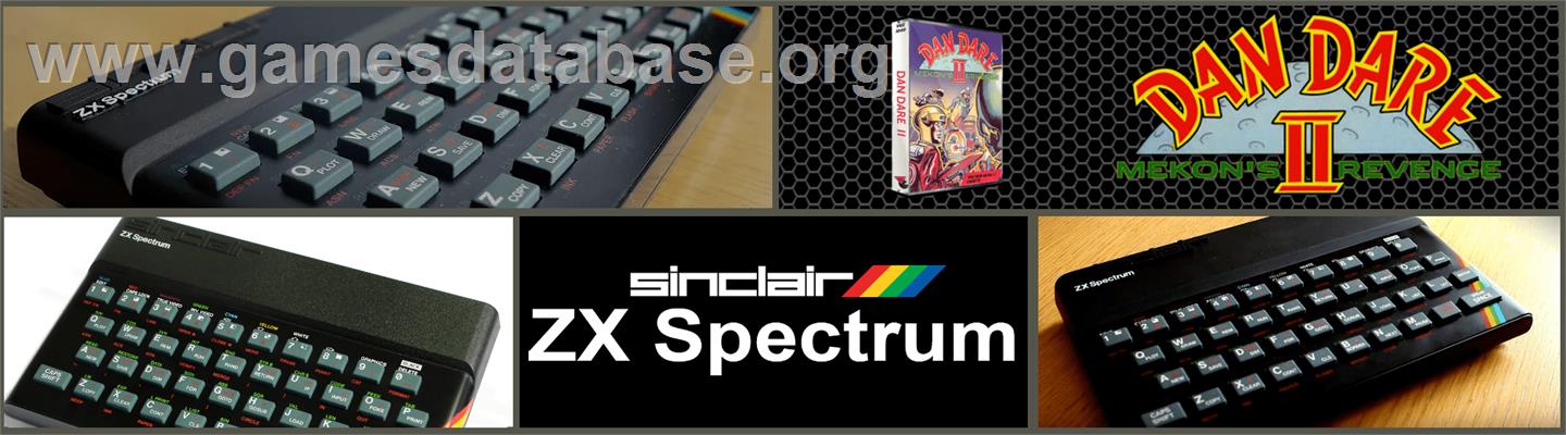 Dan Dare 2: Mekon's Revenge - Sinclair ZX Spectrum - Artwork - Marquee