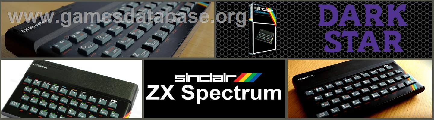 Dark Star - Sinclair ZX Spectrum - Artwork - Marquee