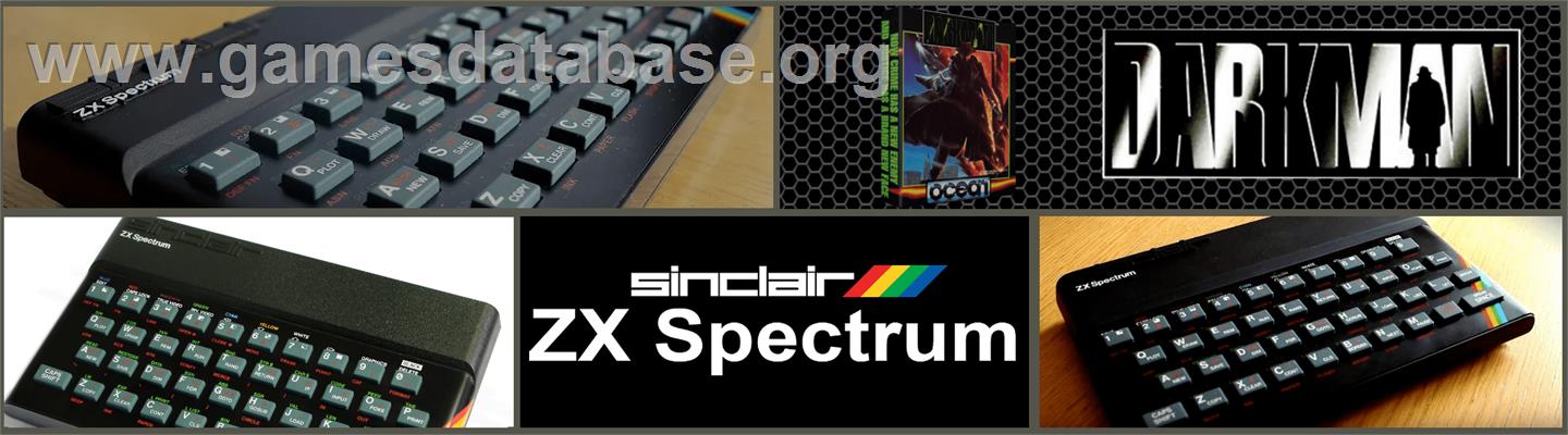 Darkman - Sinclair ZX Spectrum - Artwork - Marquee