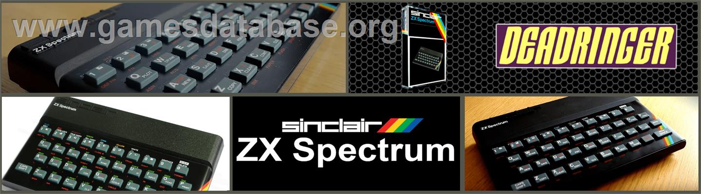 Deadringer - Sinclair ZX Spectrum - Artwork - Marquee