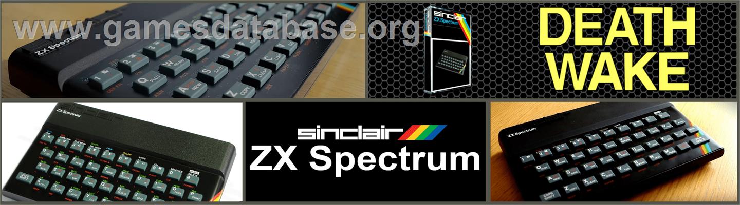 Death Wake - Sinclair ZX Spectrum - Artwork - Marquee