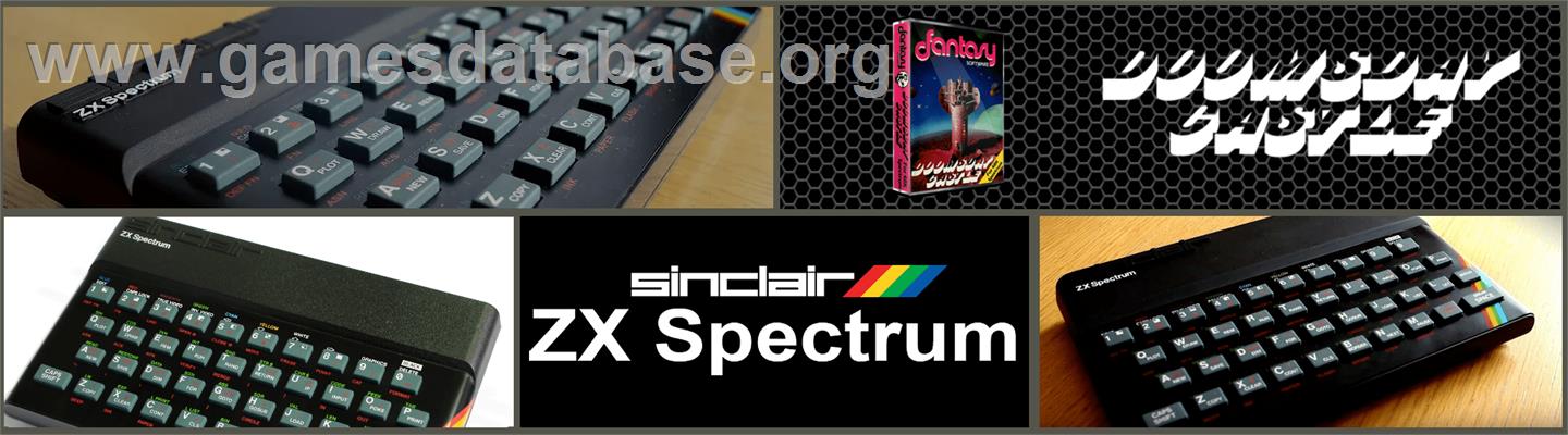 Doomsday Castle - Sinclair ZX Spectrum - Artwork - Marquee