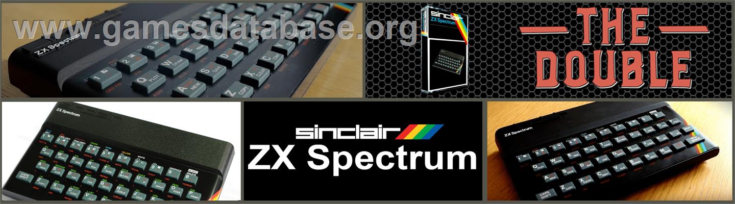 Double - Sinclair ZX Spectrum - Artwork - Marquee