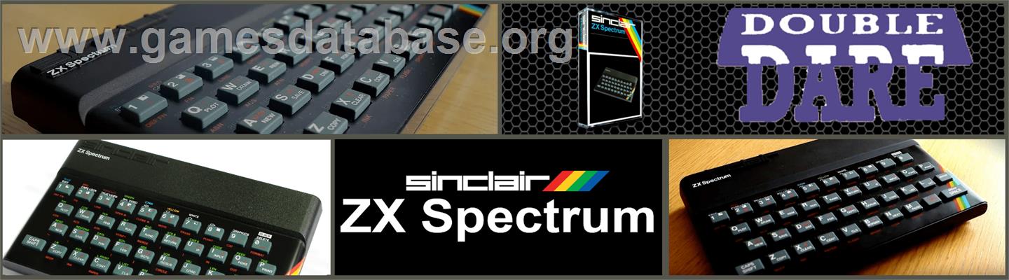 Double Dare - Sinclair ZX Spectrum - Artwork - Marquee
