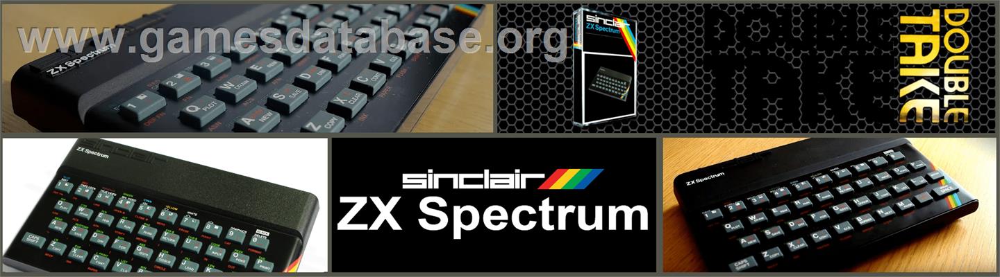 Double Take - Sinclair ZX Spectrum - Artwork - Marquee