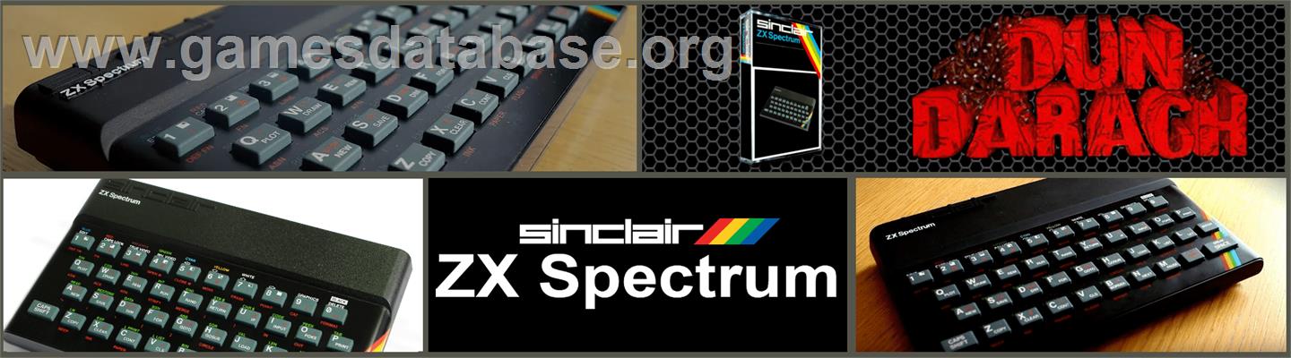 Dun Darach - Sinclair ZX Spectrum - Artwork - Marquee