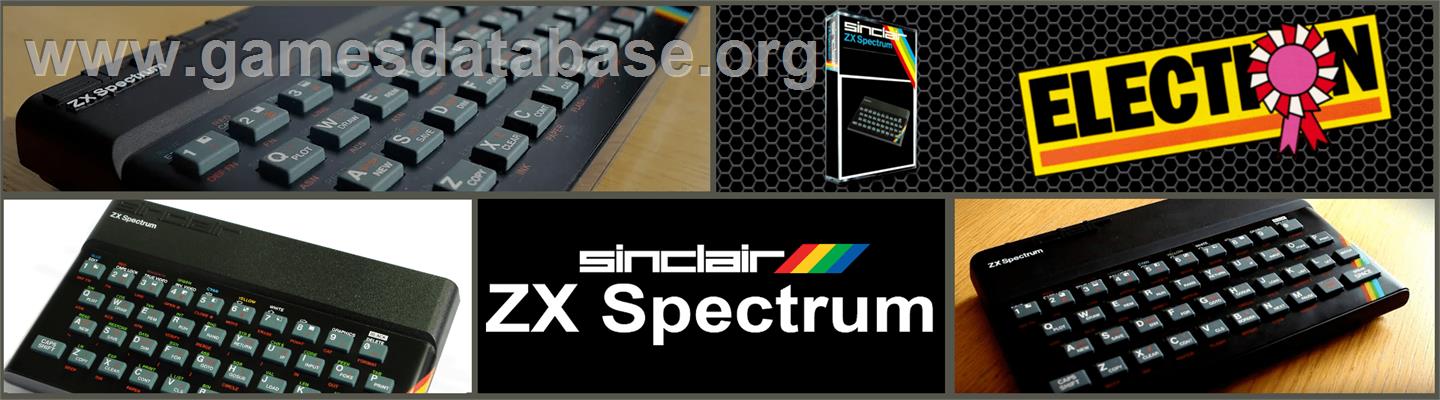 Election - Sinclair ZX Spectrum - Artwork - Marquee