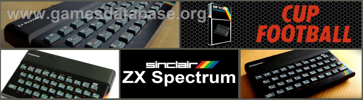 F.A Cup Football - Sinclair ZX Spectrum - Artwork - Marquee