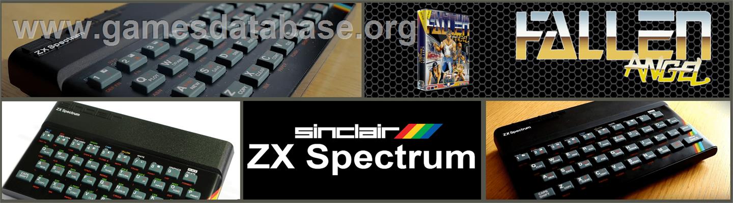 Fallen Angel - Sinclair ZX Spectrum - Artwork - Marquee