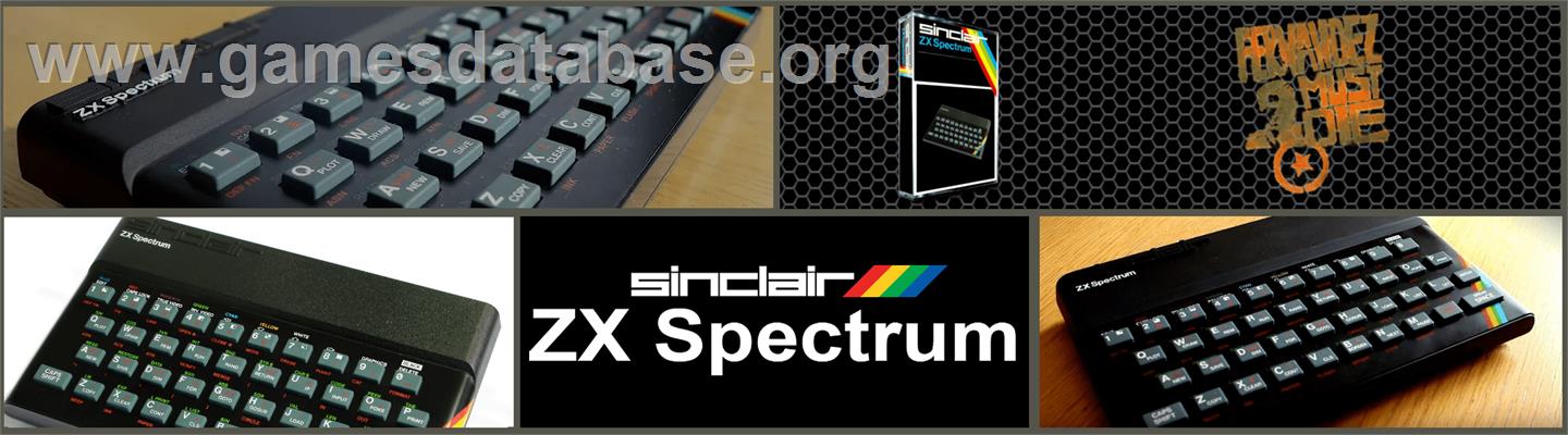 Fernandez Must Die - Sinclair ZX Spectrum - Artwork - Marquee