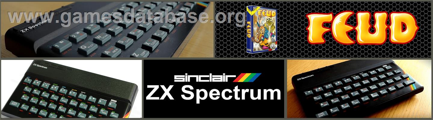 Feud - Sinclair ZX Spectrum - Artwork - Marquee