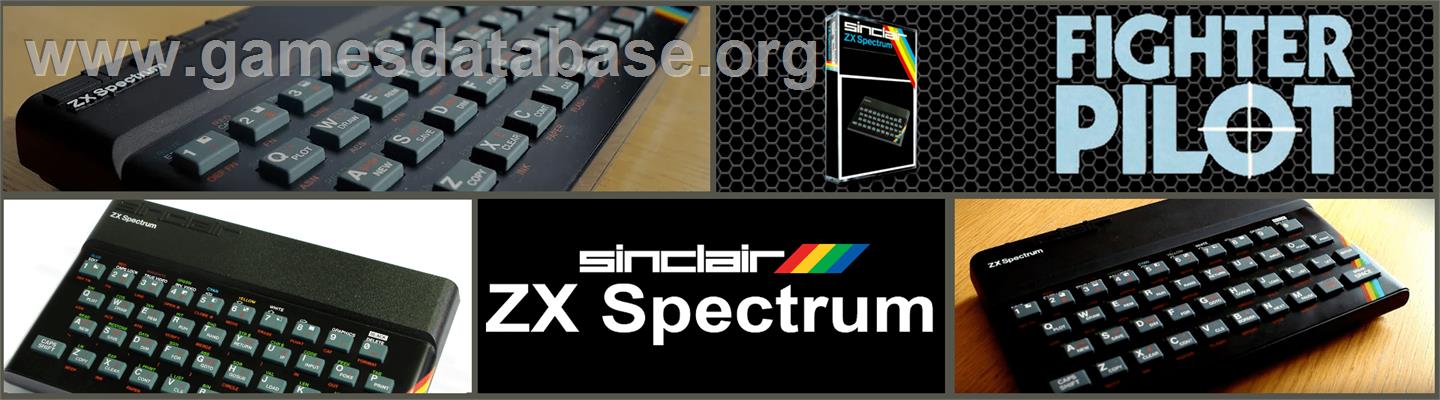 Fighter Pilot - Sinclair ZX Spectrum - Artwork - Marquee