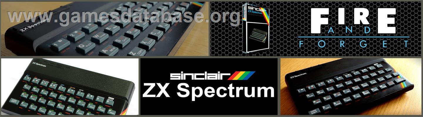 Fire and Forget - Sinclair ZX Spectrum - Artwork - Marquee