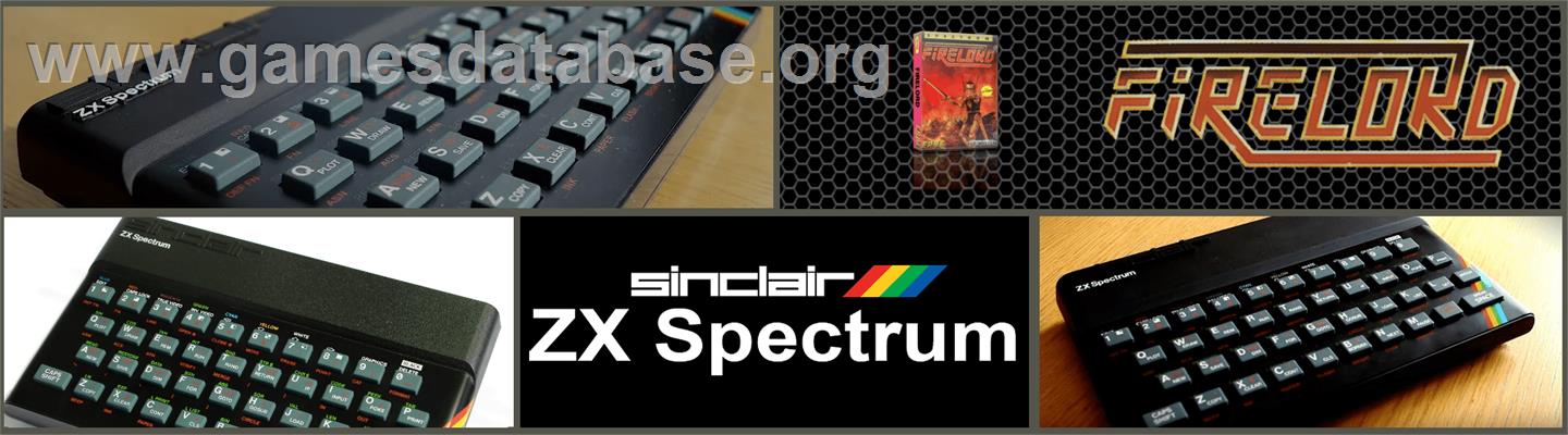 Firelord - Sinclair ZX Spectrum - Artwork - Marquee