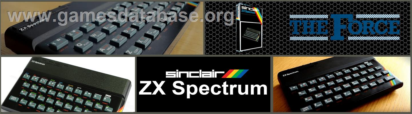 Force, The - Sinclair ZX Spectrum - Artwork - Marquee