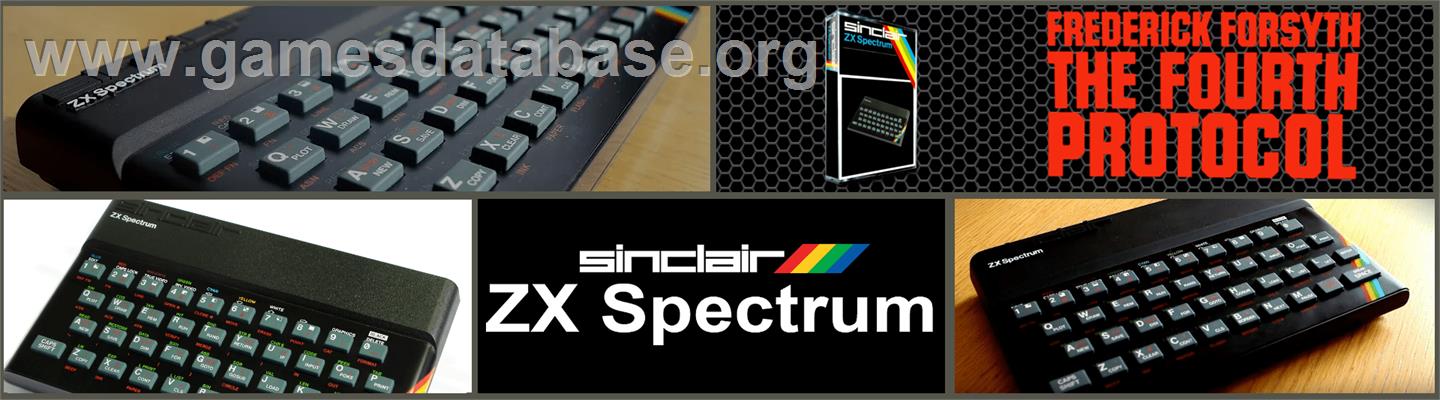 Fourth Protocol, The - Sinclair ZX Spectrum - Artwork - Marquee