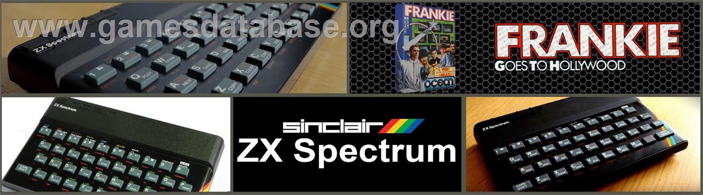 Frankie Goes To Hollywood - Sinclair ZX Spectrum - Artwork - Marquee