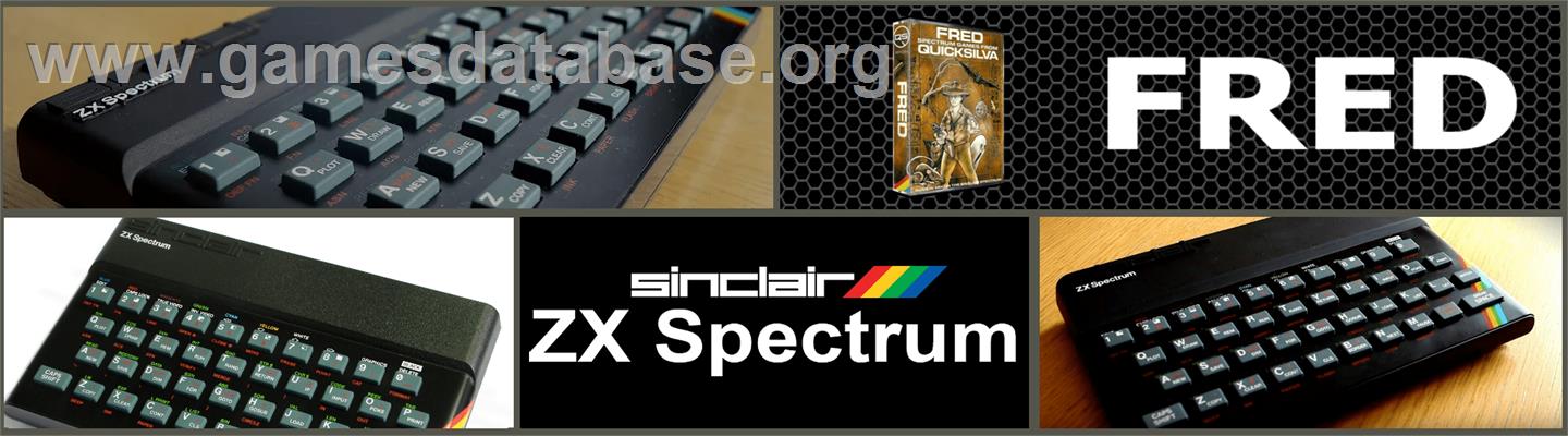 Fred - Sinclair ZX Spectrum - Artwork - Marquee