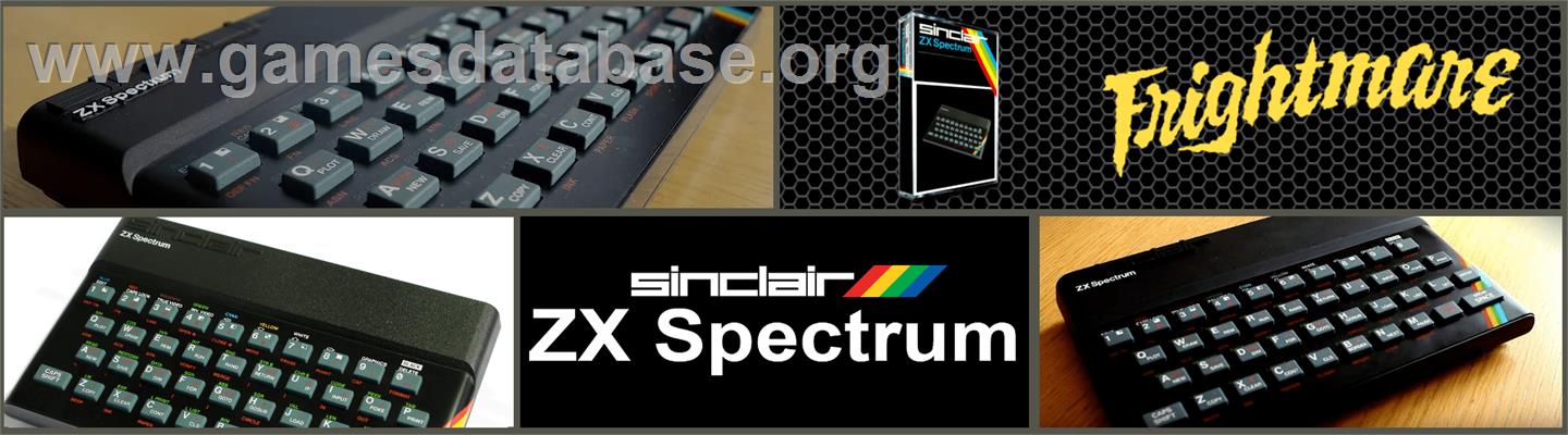 Frightmare - Sinclair ZX Spectrum - Artwork - Marquee