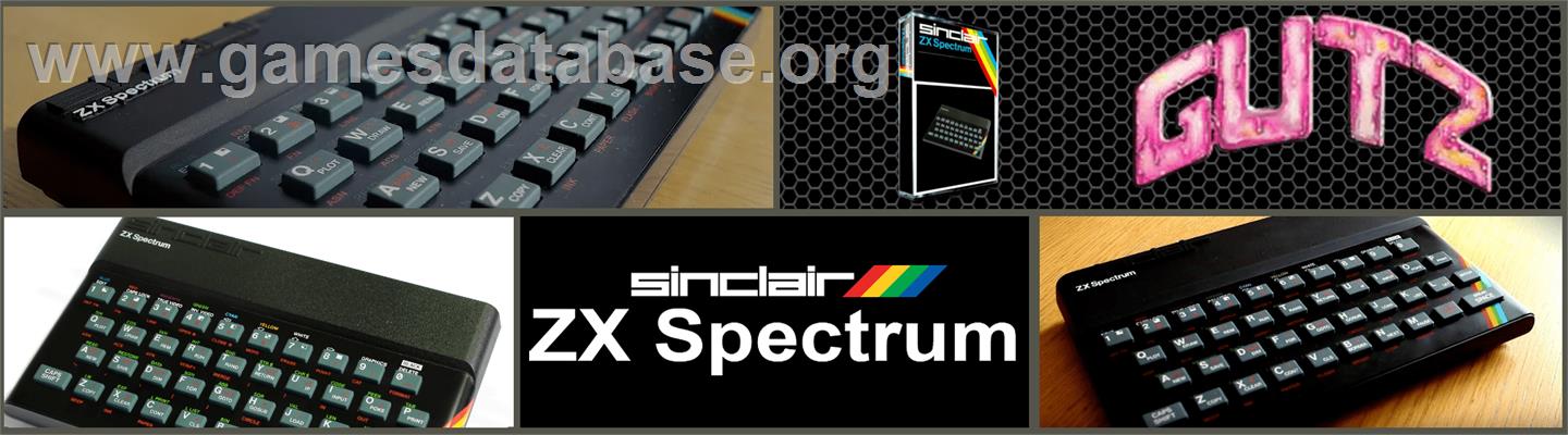 G.U.T.Z. - Sinclair ZX Spectrum - Artwork - Marquee