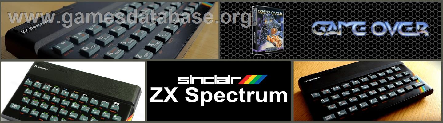 Game Over - Sinclair ZX Spectrum - Artwork - Marquee