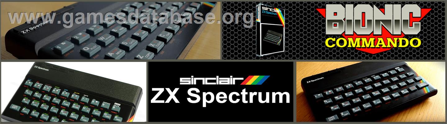 Global Commander - Sinclair ZX Spectrum - Artwork - Marquee