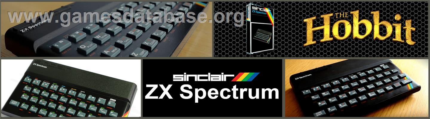 Hobbit, The - Sinclair ZX Spectrum - Artwork - Marquee