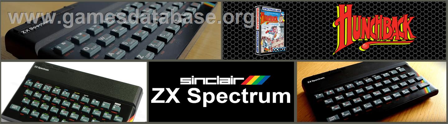 Hunchback - Sinclair ZX Spectrum - Artwork - Marquee