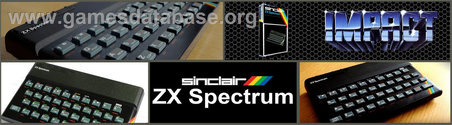 Impact - Sinclair ZX Spectrum - Artwork - Marquee