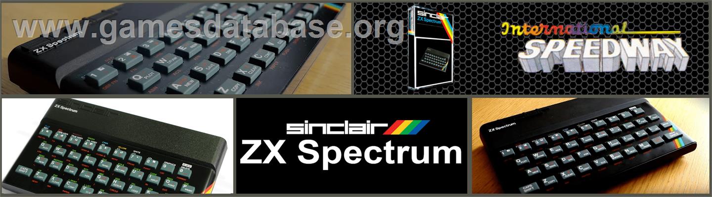International Speedway - Sinclair ZX Spectrum - Artwork - Marquee