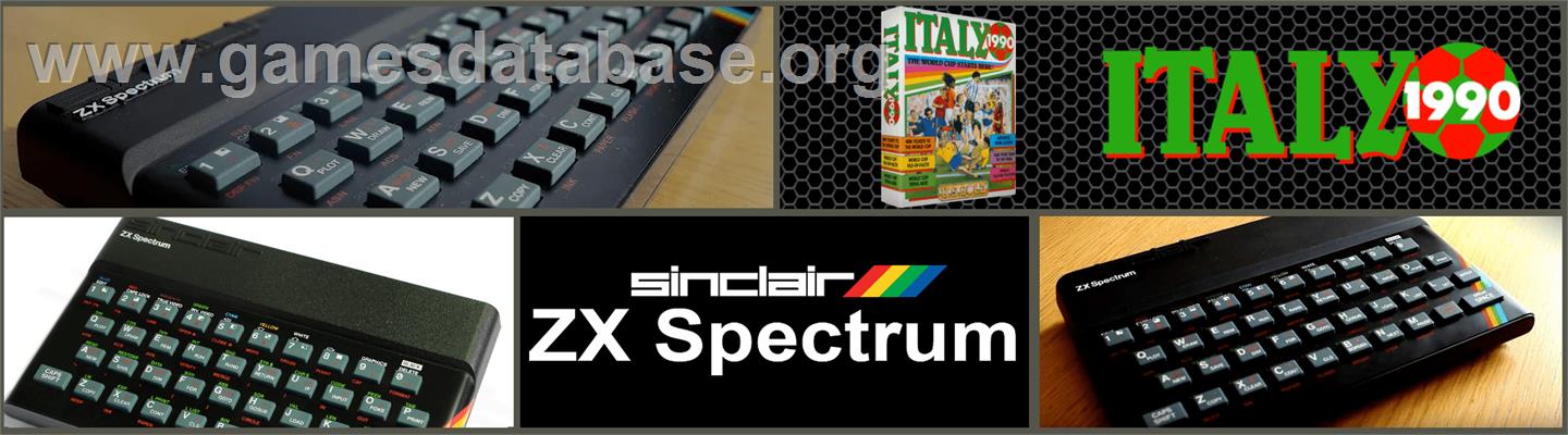 Italy 1990 - Sinclair ZX Spectrum - Artwork - Marquee