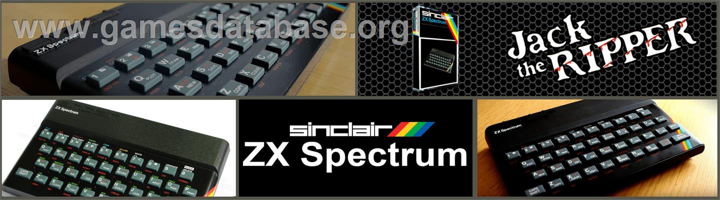 Jack the Ripper - Sinclair ZX Spectrum - Artwork - Marquee