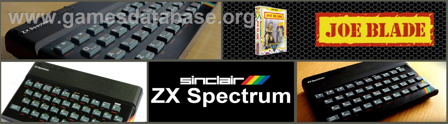 Joe Blade - Sinclair ZX Spectrum - Artwork - Marquee