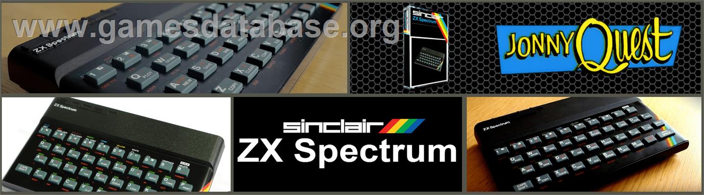 Jonny Quest - Sinclair ZX Spectrum - Artwork - Marquee