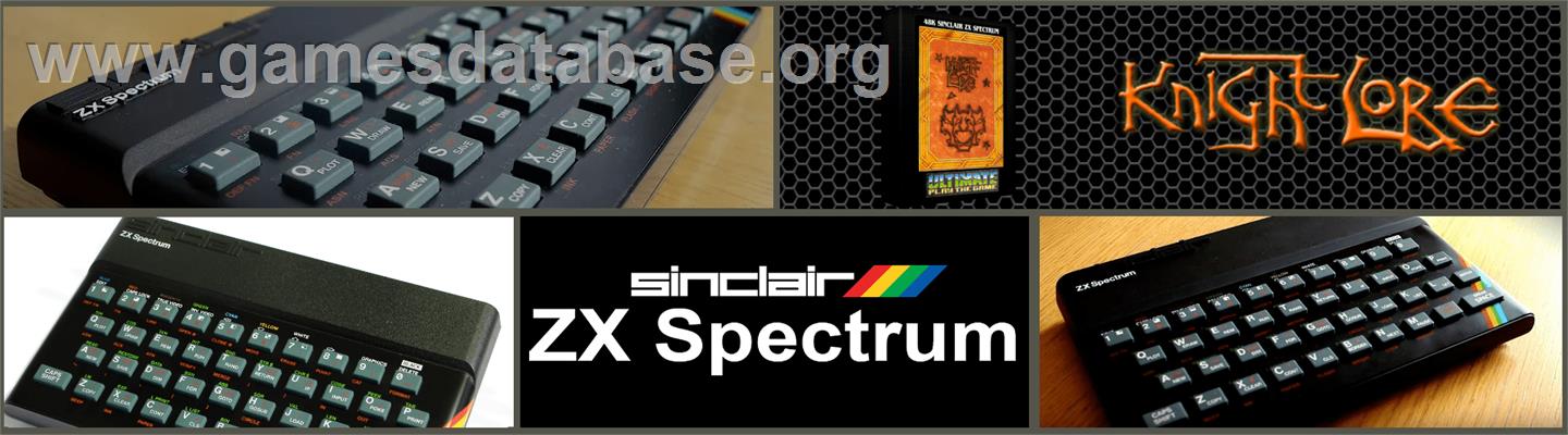 Knight Lore - Sinclair ZX Spectrum - Artwork - Marquee
