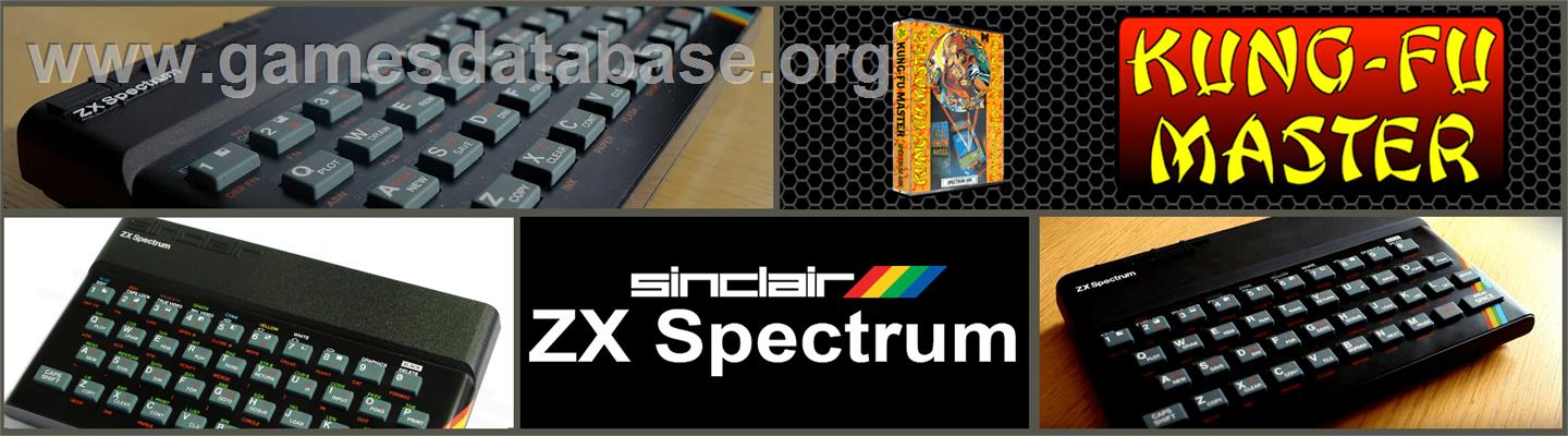 Kung-Fu Master - Sinclair ZX Spectrum - Artwork - Marquee