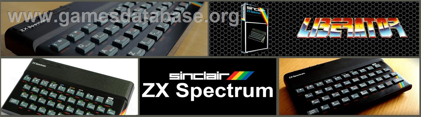 Liberator - Sinclair ZX Spectrum - Artwork - Marquee