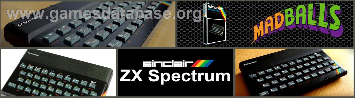 Madballs - Sinclair ZX Spectrum - Artwork - Marquee