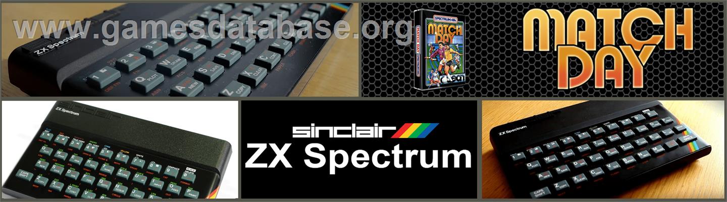 Match of the Day - Sinclair ZX Spectrum - Artwork - Marquee
