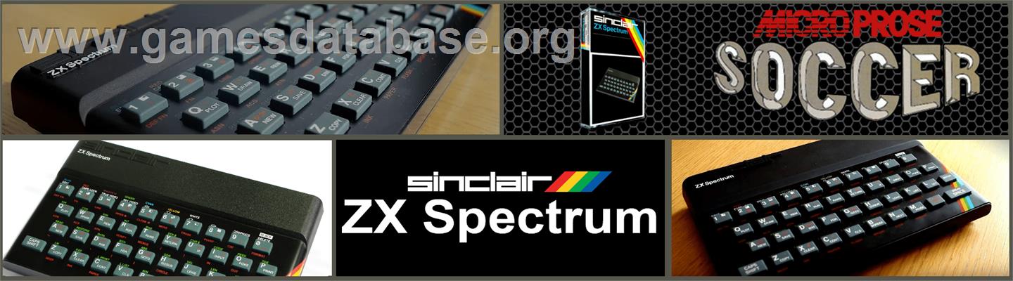 Microprose Pro Soccer - Sinclair ZX Spectrum - Artwork - Marquee